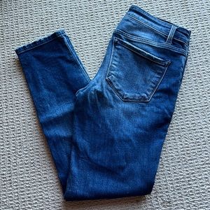 Flying Monkey women’s ankle distressed stretch jeans 26x28